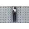 Triton Products 1 In. Double Rod 90 Degree Bend Steel Pegboard Hook for LocBoard, PK5 52119 - alternate 6